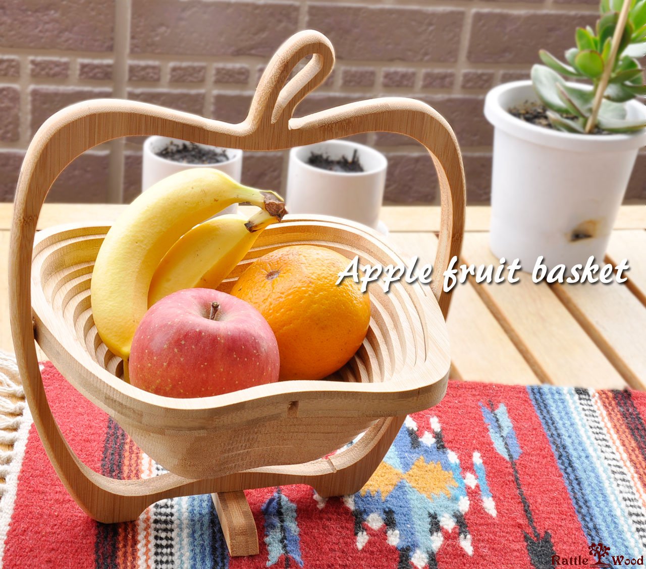 ウッドウィック　アップルバスケット Amazon.com: Vintiquewise(TM) Small Chip Apple Picking Basket